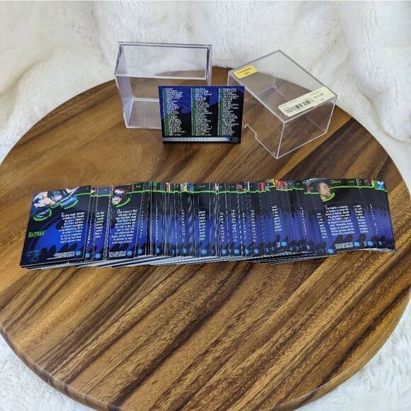 Batman Forever Fleer Ultra 95 Complete 149 Cards Trading Card Set 1999 DC Comics - Picture 2 of 10